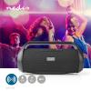 DIFFUSORE AMPLIFICATO NEDIS PARTY BOOMBOX SPBB320BK AUX / Micro SD / USB / BLUETOOTH 5.0 FINO A 6 ORE 90W